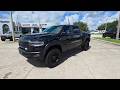 New 2027 Diamond Black Crystal Pearl-Coat Exterior Paint RAM RHO 4X4 CREW CAB 5'7