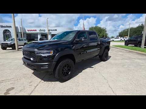 New 2027 Diamond Black Crystal Pearl-Coat Exterior Paint RAM RHO 4X4 CREW CAB 5