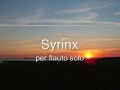 Debussy Syrinx