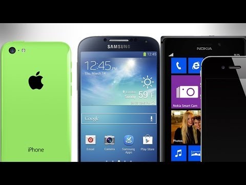 iPhone 5C vs Samsung Galaxy S4 vs Lumia 925 vs iPhone 4S - Benchmarks & Speed test