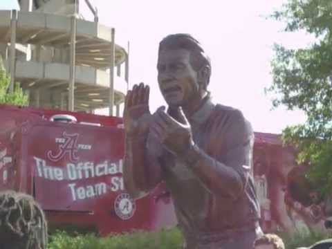 Nick Saban Statue Looks To Be A Tennessee Fan