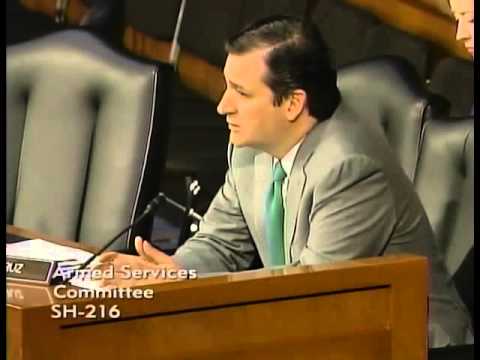 Sen. Ted Cruz Q&A with Defense Secretary Chuck Hagel in Armed Services Committee