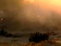 Meteoro caindo no deserto Meteoro caindo no deserto