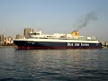 ARRIVAL OF BLUE STAR ITHAKI AT PIREUS 18/7/2008