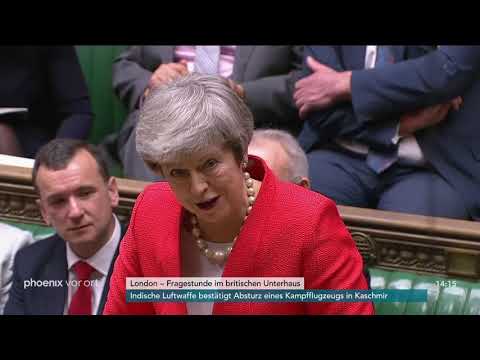 Fragestunde im britischen Unterhaus zum Brexit am 27.02.19