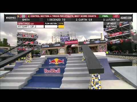 select - Manny Santiago advances to Street League Series eliminations at X Games Barcelona 2013.