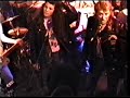 johnny hallyday at the rolling rock cafe december 1992 with franck comtet