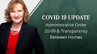 COVID 19 update administrative order 20-09