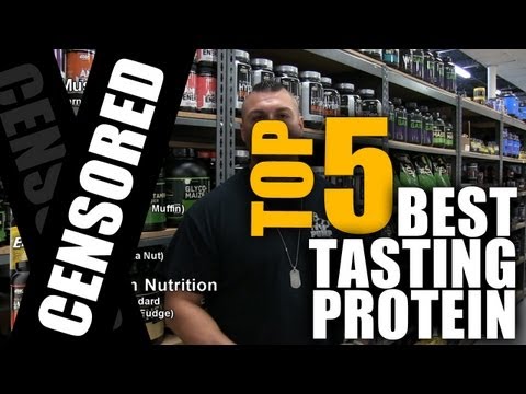 tasting - www.IllPumpYouUp.com Tim Muriello, Fitness and Supplement Expert for I'llPumpYouUp.com, candidly speaks about the top 5 best tasting proteins that he has tri...