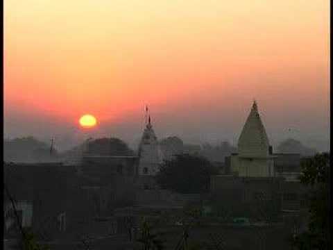 Sunrise at Maharajji's Vrindavan Ashram