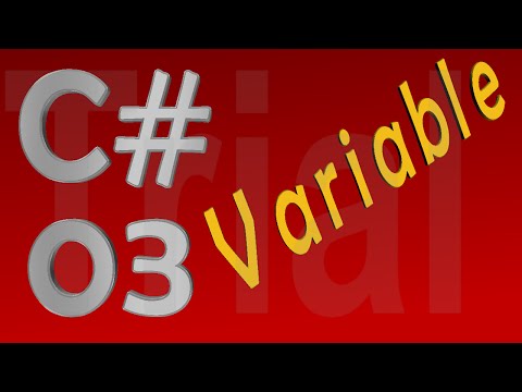 how to define variables in c sharp