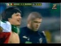 Mexico vs Islandia Aficionado Paisa mexicano se mete a la cancha y lo taclean jaja.