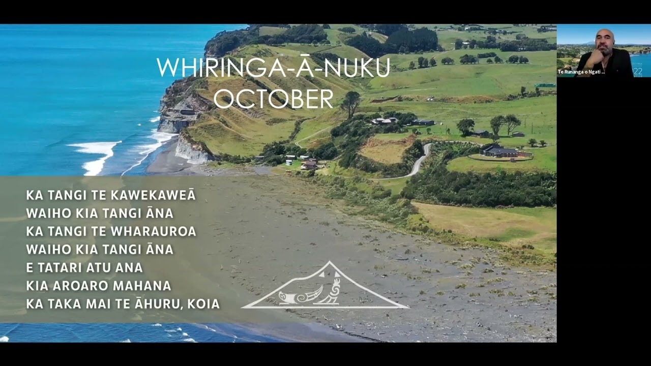 Karakia Wānanga - Nov 2 2022