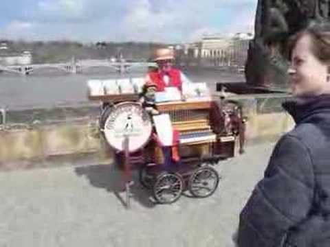 Barrel Organ - Charles Bridge Prague