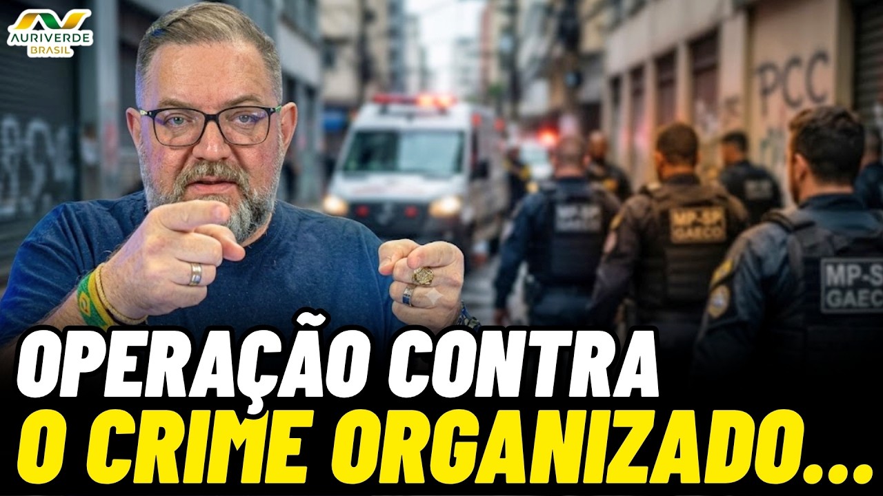 MP faz operação contra organização ligada ao PCC