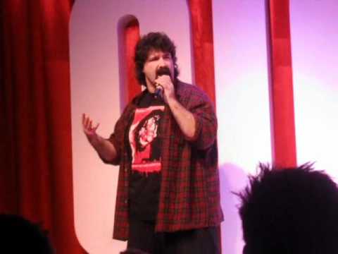 A Day In The Life Meeting Mick Foley at his Standup Comedy Tour Nottingham England November 10th