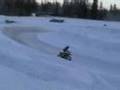 Motocross på Lunner (vinterføre)