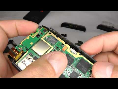 how to remove the battery from a nokia n8