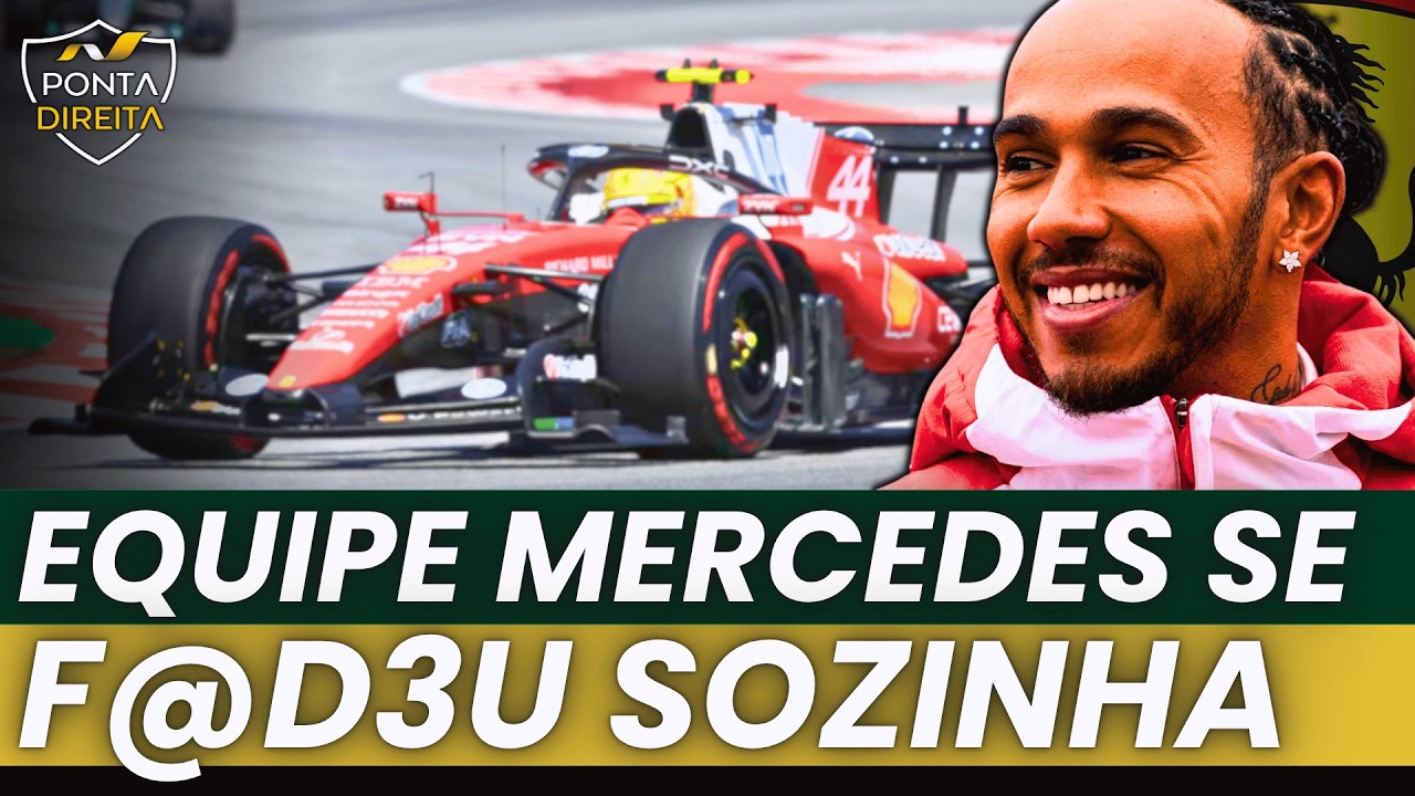 Cesare detona Mercedes no GP de Barcelona: "se f@d3u sozinha"