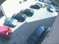 3 driver violation (car driver is using cell phone insted of handbreak, dust van driver is driving counter one-way road)and accident without driver behind steering-wheel