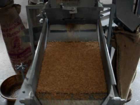 Seed Cleaning Machine - This Machine can clean any grains the capacity of this seed cleaner is is 200 kgs/hr to 1200 kgs/hr requires only 2 HP to 3 HP single phase electric motor .