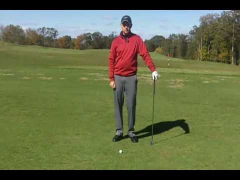how to properly hit a golf ball