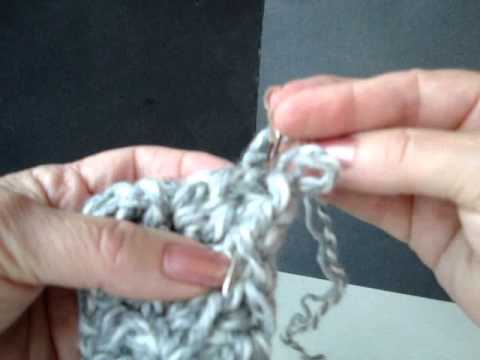 how to fasten crochet end
