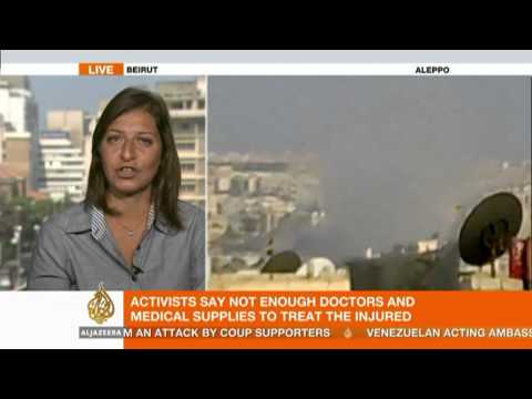 zeina khodr - Activists say the Syrian army is bombarding neighbourhoods in Aleppo province. Al Jazeera's Zeina Khodr reports on the latest from Beirut in neighbouring Leb...