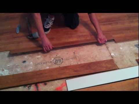 how to attach underlayment for laminate floor