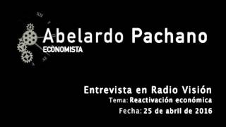Entrevista Radio Visión