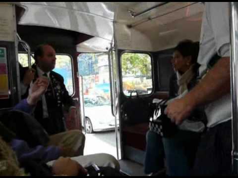 Riding a Routemaster Bus