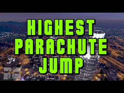 how to control parachute gta v