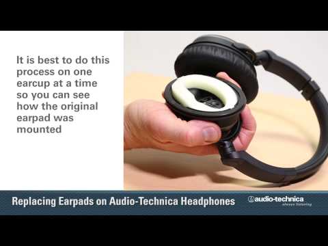 how to repair audio technica headphones