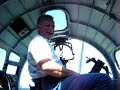 Cockpit and Bombardier view B 17 Flying Fortress Galveston