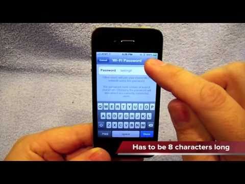 how to set up at&t hotspot