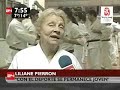 abuela es instructora de karate