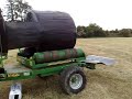 Silage wrapping with McHale 991 ber