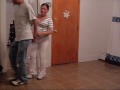 BAILANDO CUMBIA EN DIA  ACCION DE GRACIAS
