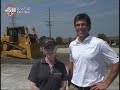 WGN Radio- Kathy and Beth ride heavy equipment WGN Radio- Kathy and Beth ride heavy equipment