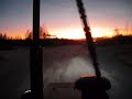 Valmet viissataa ja komea ilta-aurinko