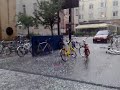 Grandine a Bolzano