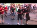 Hannover 96 Fanmarsch Sevilla