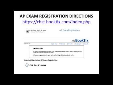 how to sign up for ap exams