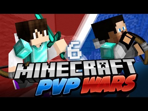 Minecraft PvP Wars: E6 - Inverted Mouse Click Challenge!