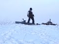 Snowboarding at Norway Mountain WITH WIPEOUTS!!!