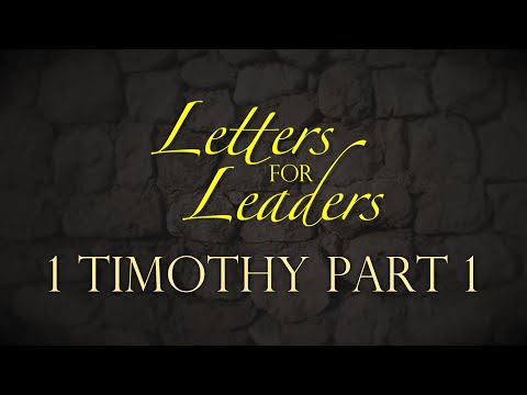 “Letters For Leaders” Part 4 – Pastor Raymond Woodward