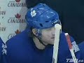 Alexander Semin Throws Puck and Hits Post