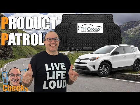 Car Suv Cargo Mat Liner Review: FH Group F16403BLACK Trunk Liner Toyota Rav 4