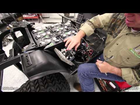 how to wire ez go battery indicator