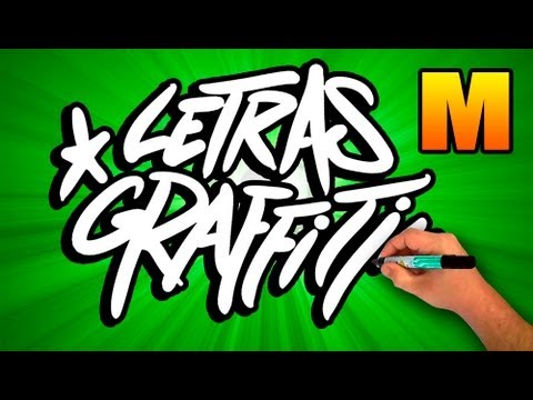 how to draw graffiti letters of the alphabet m